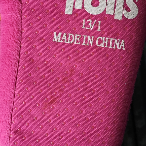 Girls trolls bootie slippers - Picture 4 of 4